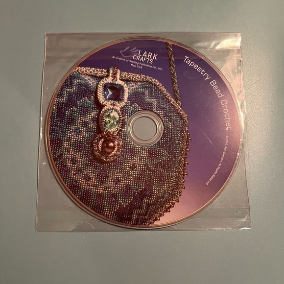 Tapestry Bead Crochet Book with bonus DVD - Picture 2 of 7